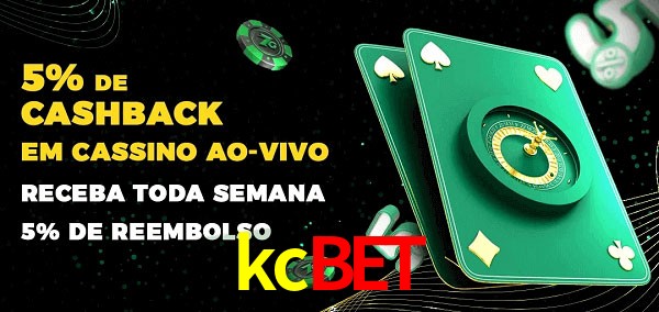 Promoções do cassino ao Vivo kcbet